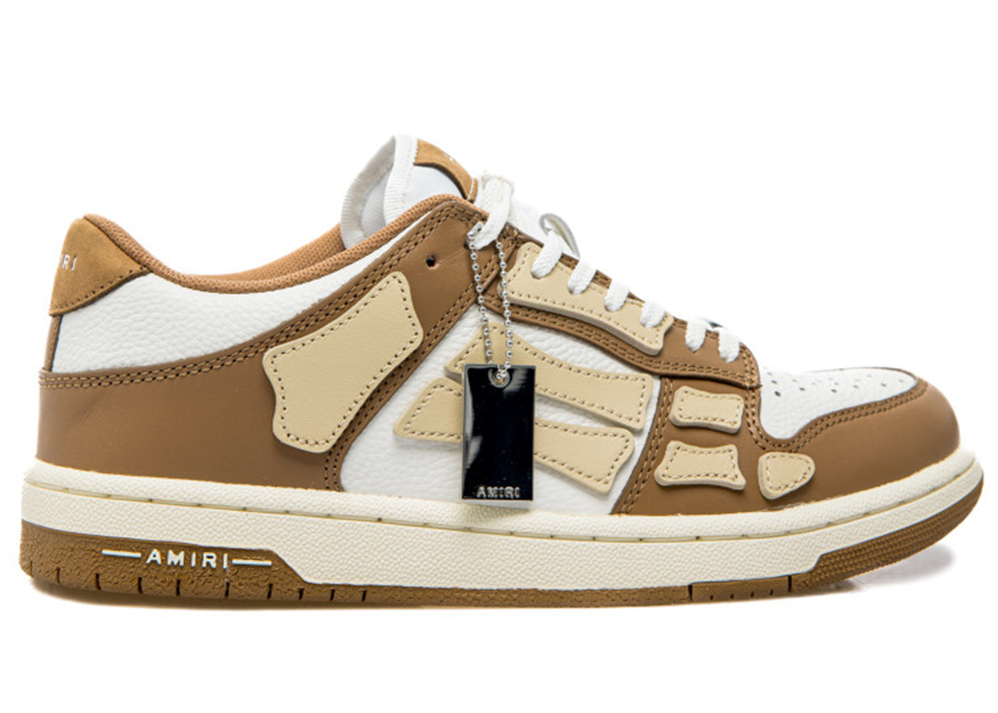 AMIRI SKEL TOP LOW BROWN TAN