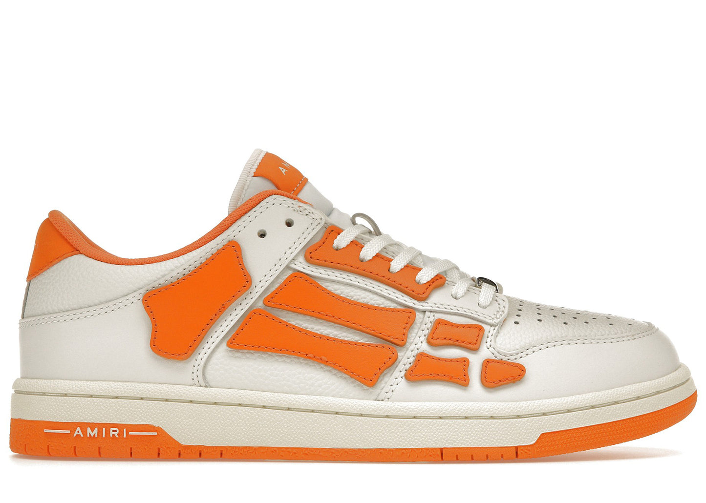 AMIRI Skel Top Low White Orange