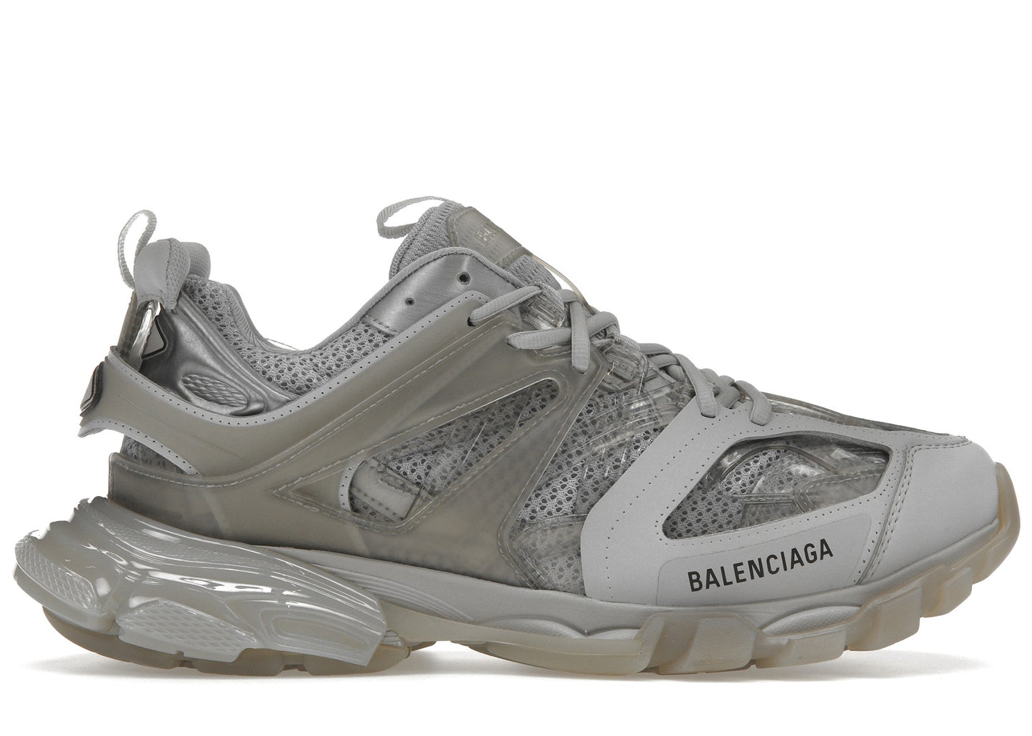 BALENCIAGA TRACK CLEAR SOLE GRAY