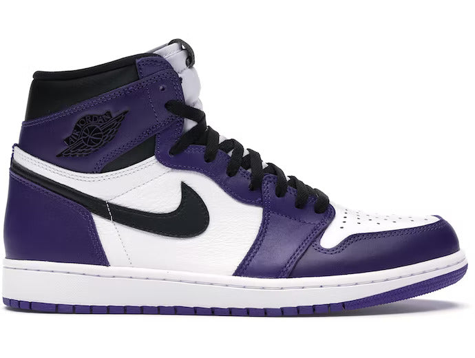 JORDAN 1 RETRO HIGH COURT PURPLE WHITE