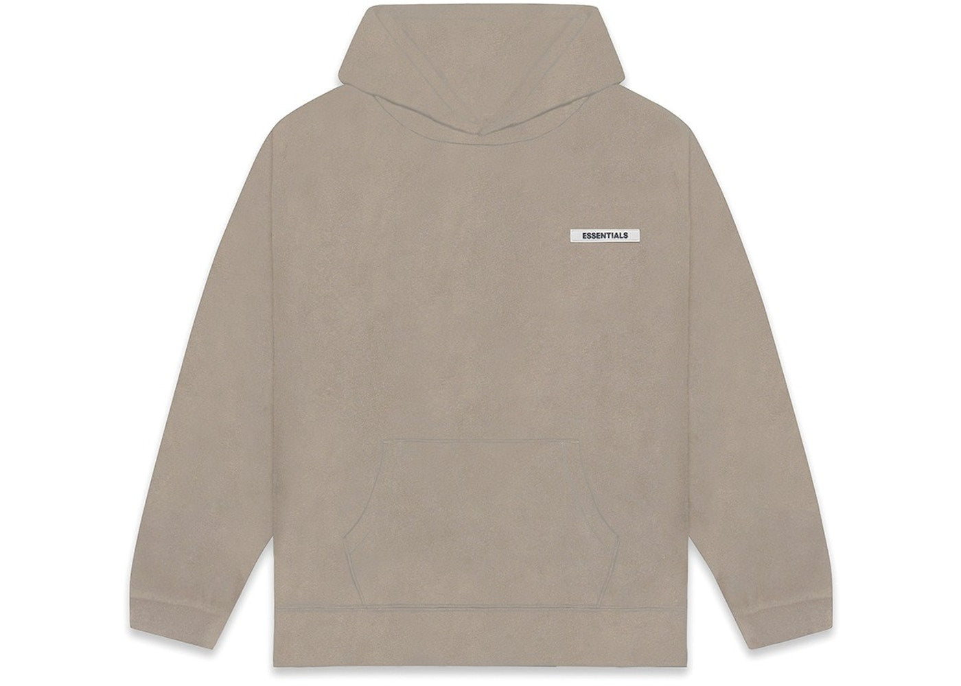 Fear of God Essentials Polar Fleece Hoodie Taupe