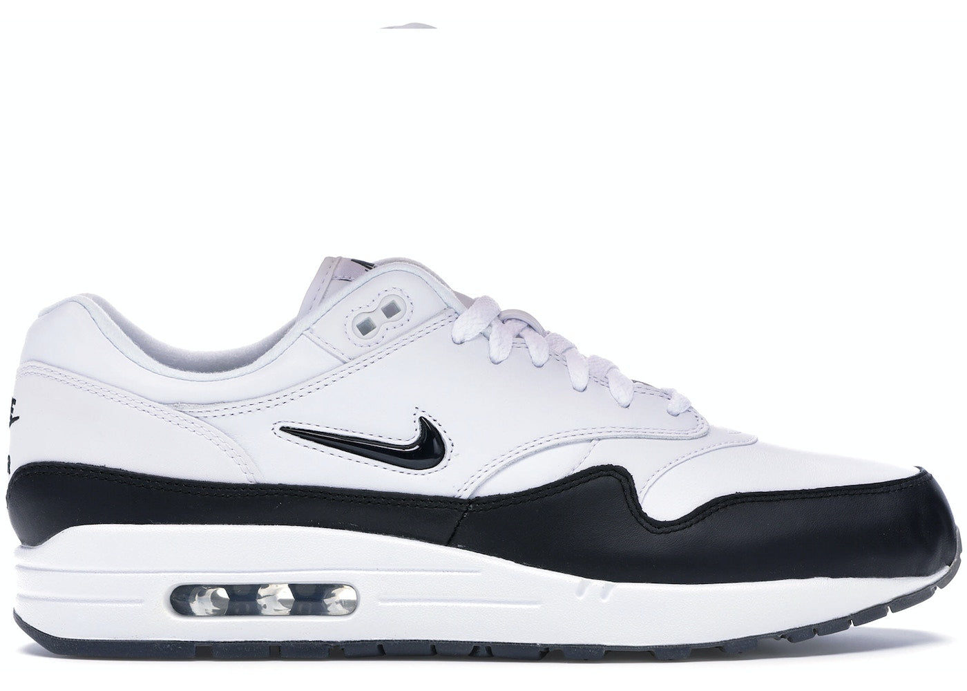 NIKE AIR MAX 1 JEWEL WHITE BLACK (2017)