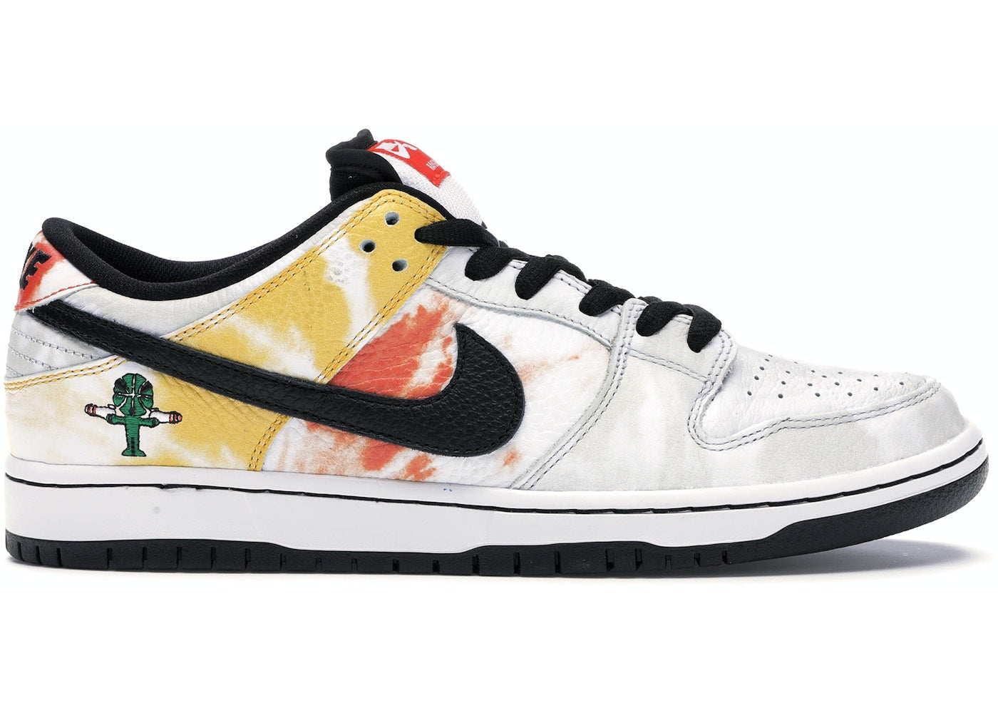 NIKE SB DUNK LOW RAYGUN TIE-DYE WHITE