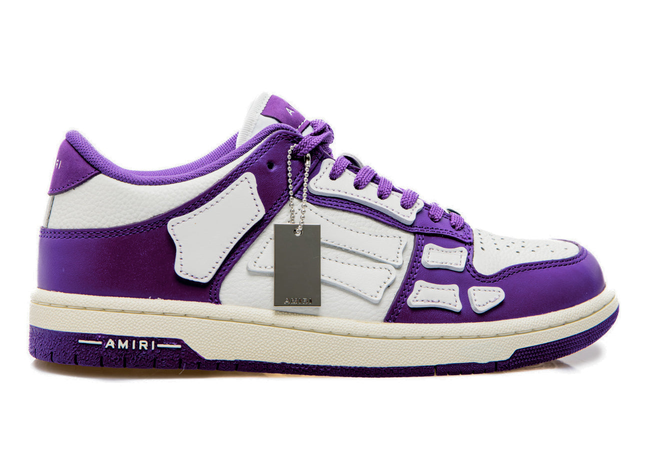 AMIRI SKEL TOP LOW PURPLE WHITE