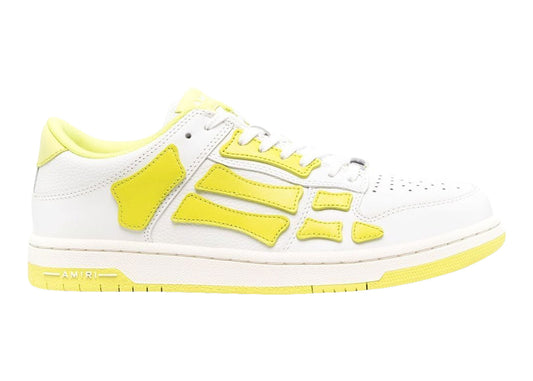 AMIRI SKEL TOP LOW WHITE FLUORESCENT YELLOW