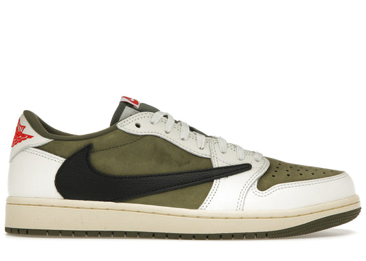 JORDAN 1 RETRO LOW SP TRAVIS SCOTT MEDIUM OLIVE