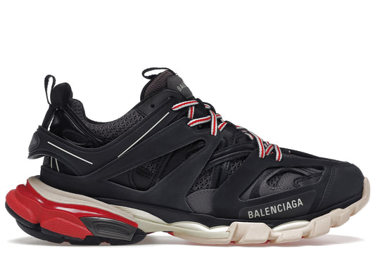 BALENCIAGA TRACK BLACK GREY RED