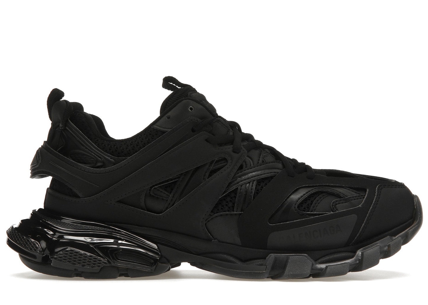 BALENCIAGA TRACK CLEAR SOLE BLACK