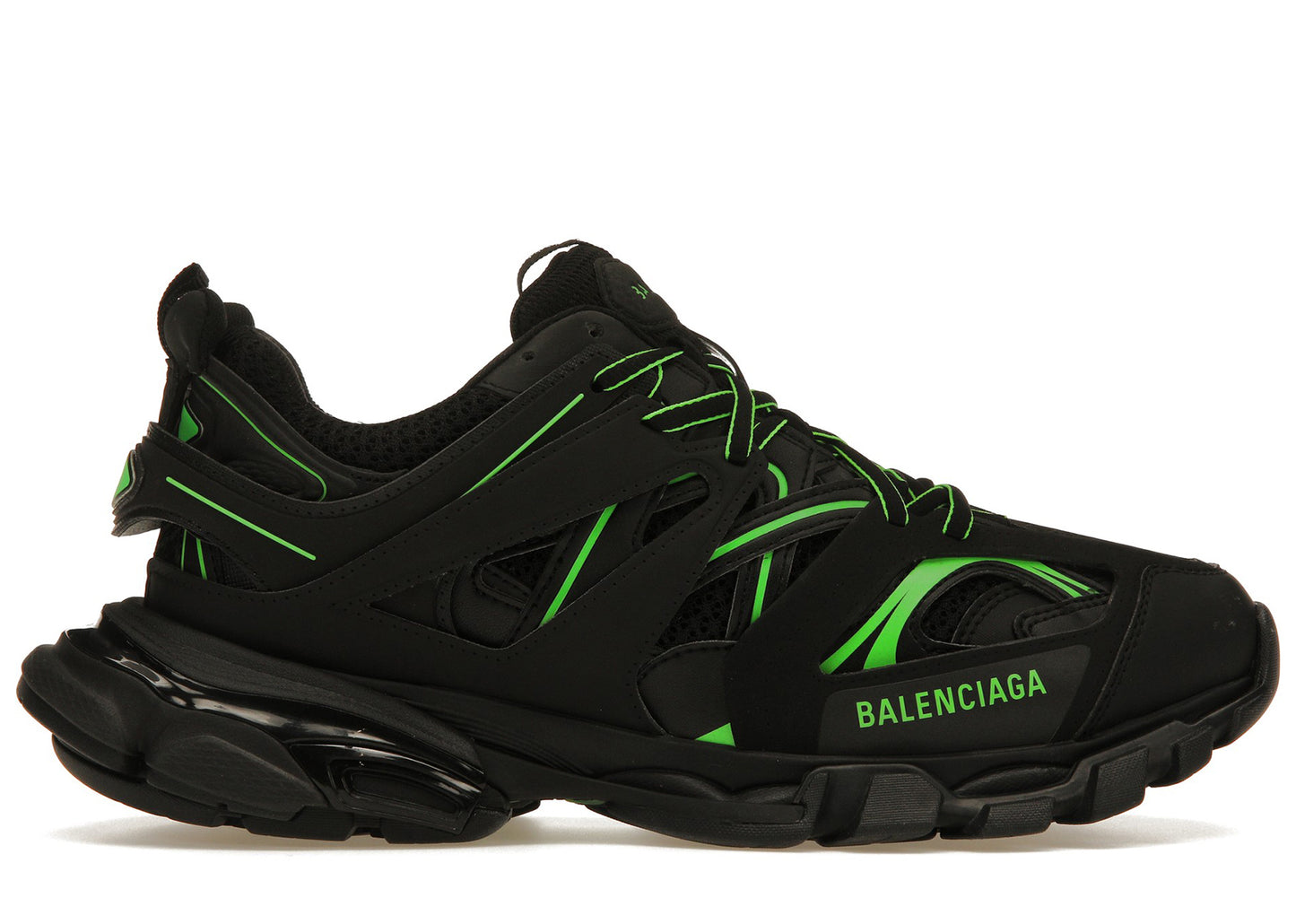 BALENCIAGA TRACK BLACK GREEN