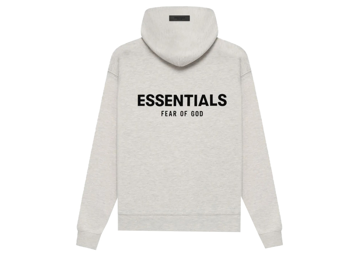 FEAR OF GOD ESSENTIALS HOODIE (FW22) LIGHT OATMEAL