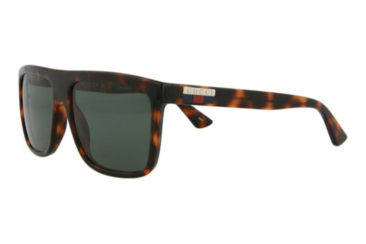 Gucci Square Sunglasses Havana/Havana/Green (GG0748S-30008888-003)