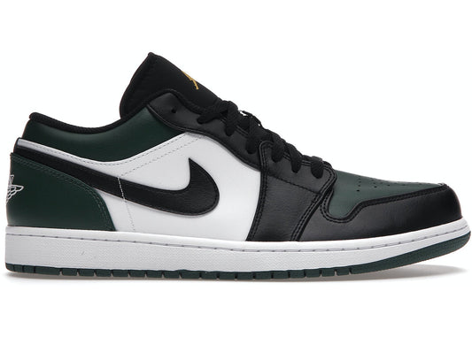 JORDAN 1 LOW GREEN TOE