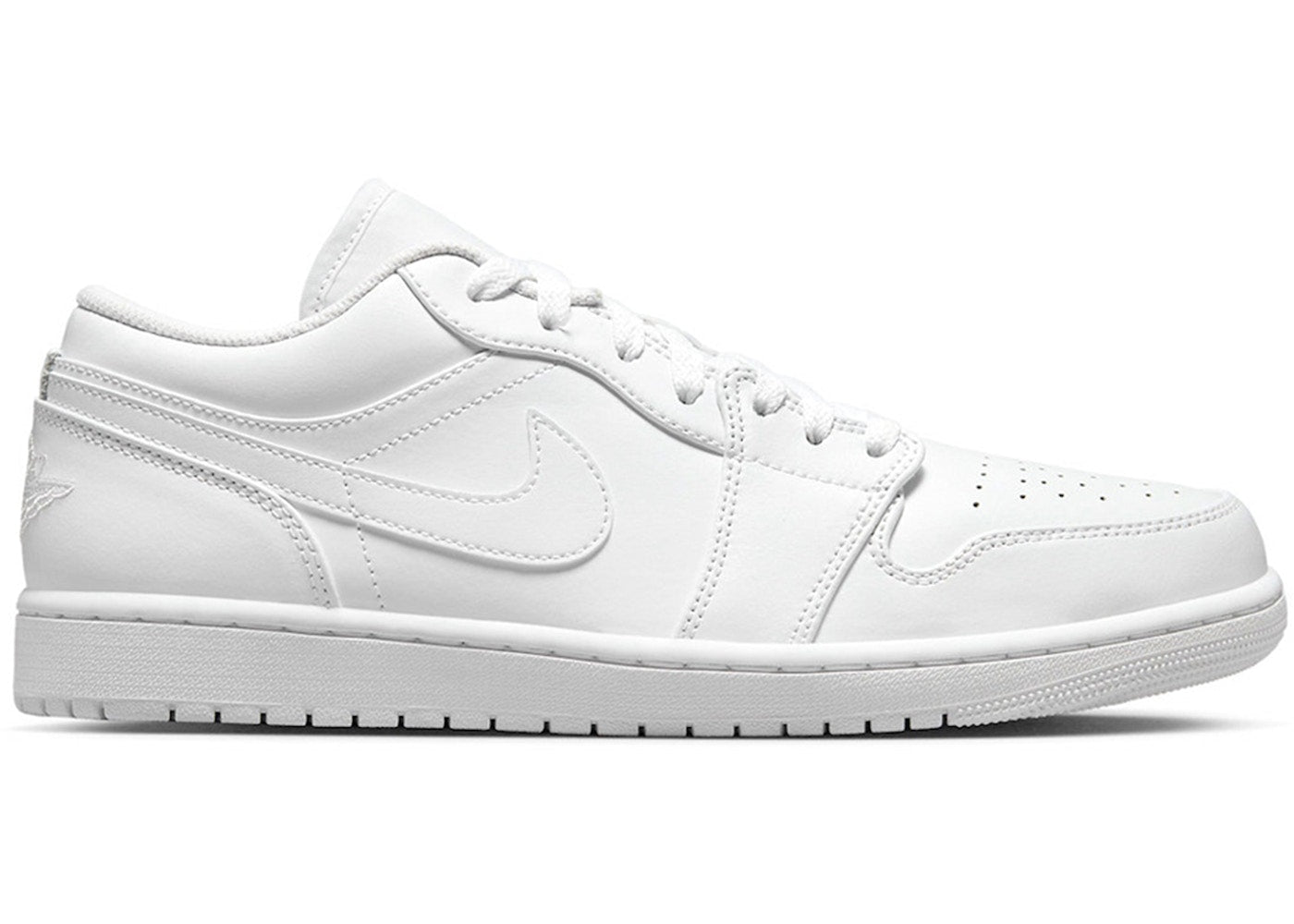 JORDAN 1 LOW TRIPLE WHITE (2022)