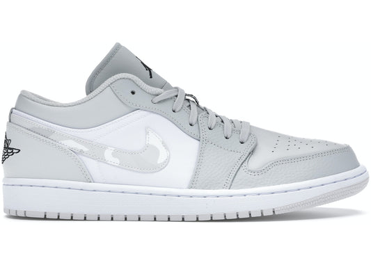 JORDAN 1 LOW WHITE CAMO