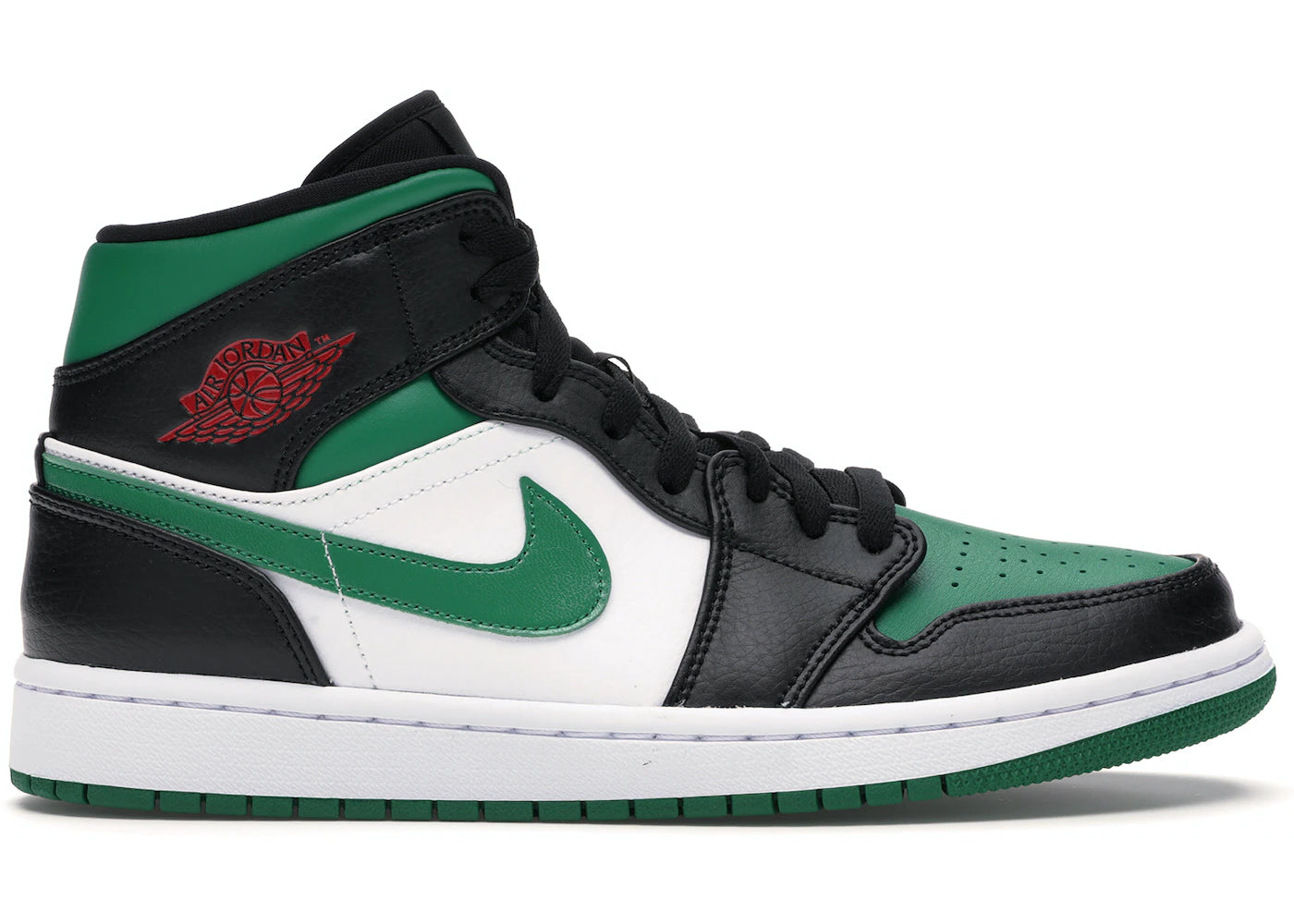 JORDAN 1 MID GREEN TOE