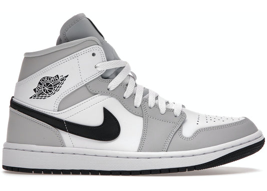 JORDAN 1 MID LIGHT SMOKE GREY (WOMEN'S)