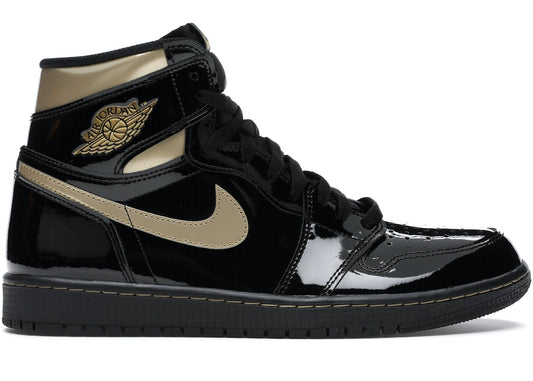 JORDAN 1 RETRO HIGH BLACK METALLIC GOLD (2020)