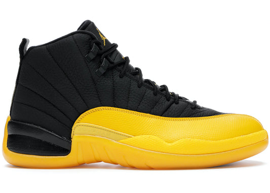 JORDAN 12 RETRO BLACK UNIVERSITY GOLD