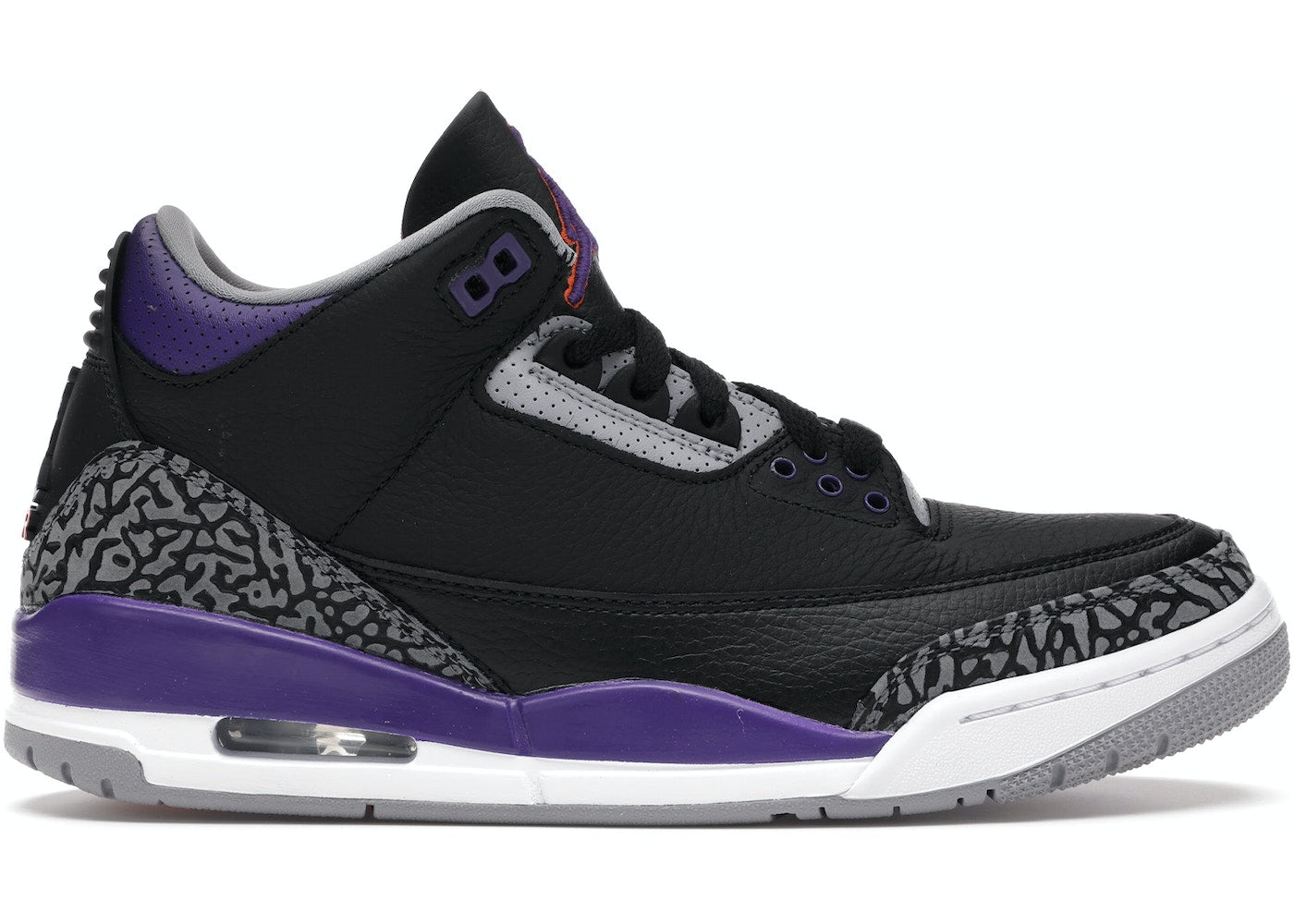 JORDAN 3 RETRO BLACK COURT PURPLE