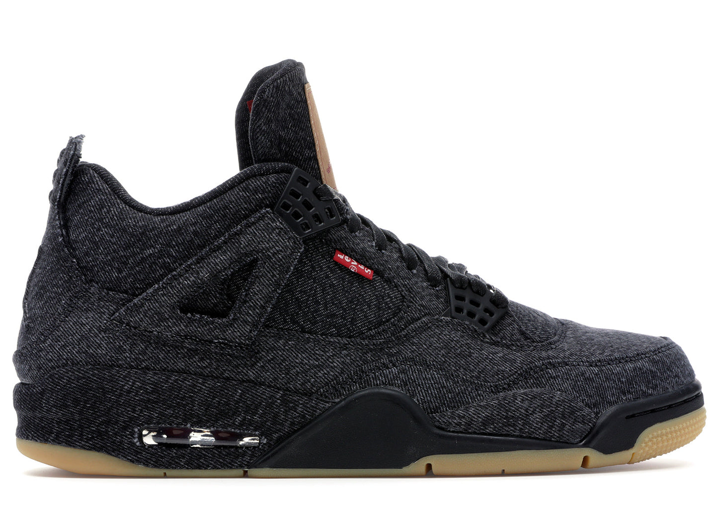 JORDAN 4 RETRO LEVI'S BLACK (LEVI'S TAG)