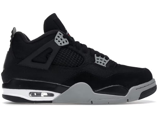 JORDAN 4 RETRO SE BLACK CANVAS