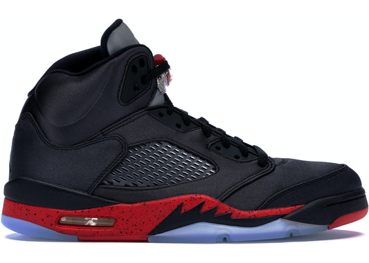 JORDAN 5 RETRO SATIN BRED