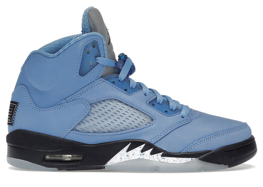 JORDAN 5 RETRO UNC UNIVERSITY BLUE