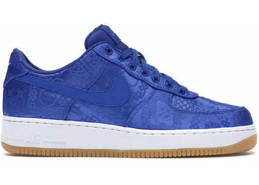 NIKE AIR FORCE 1 LOW CLOT BLUE SILK