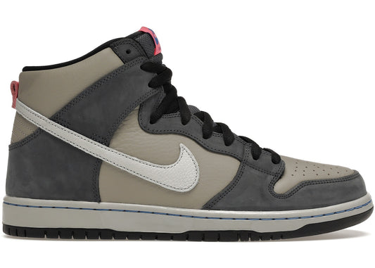 NIKE SB DUNK HIGH PRO MEDIUM GREY PINK