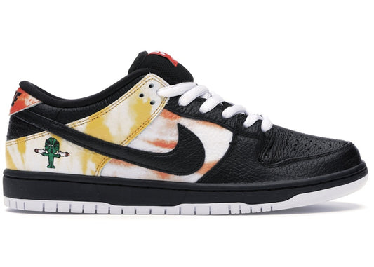 NIKE SB DUNK LOW RAYGUN TIE-DYE BLACK