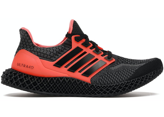 ADIDAS ULTRA 4D CORE BLACK SOLAR RED