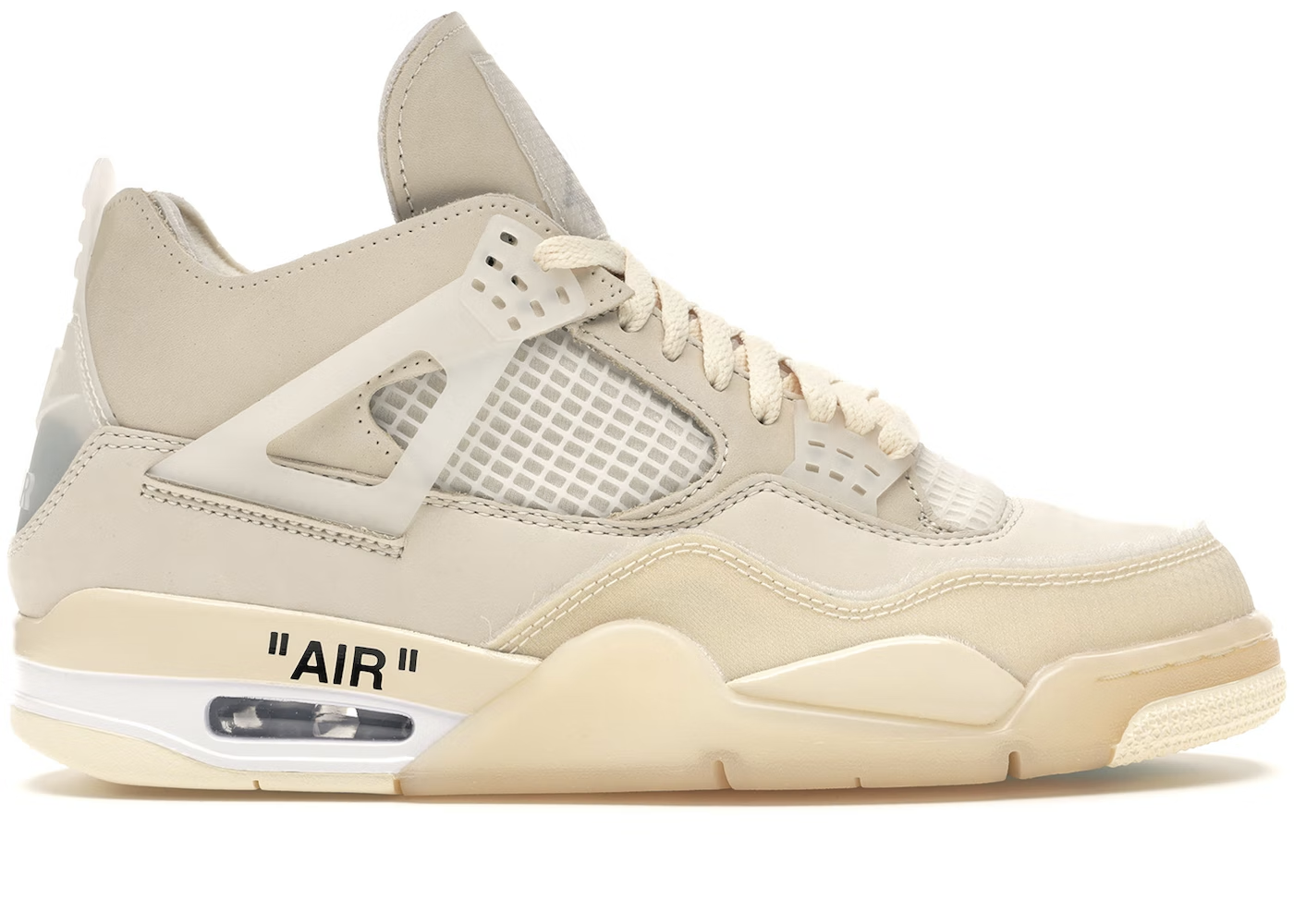 JORDAN 4 RETRO OFF-WHITE SAIL (WOMEN'S)